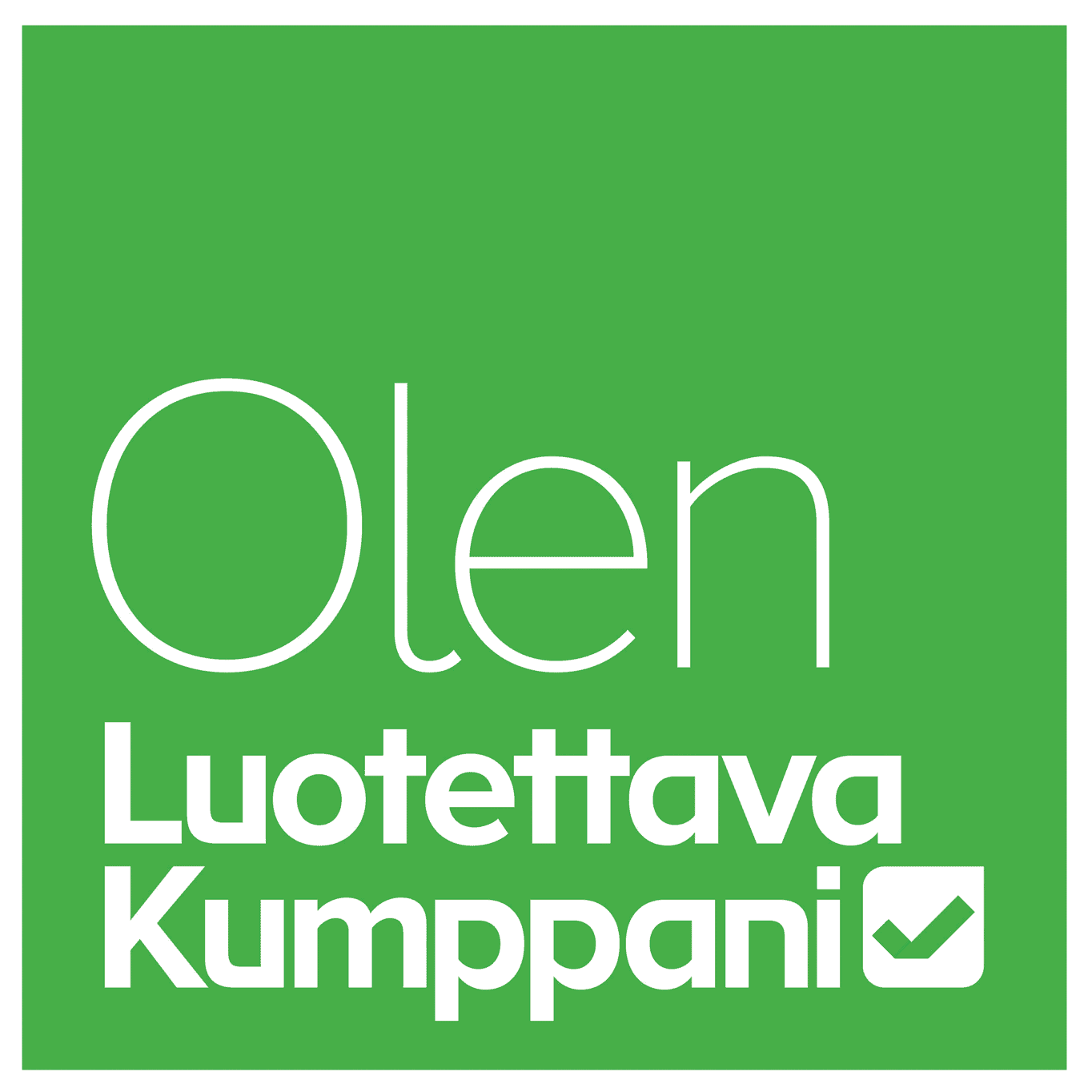 Olen Luotettava Kumppani